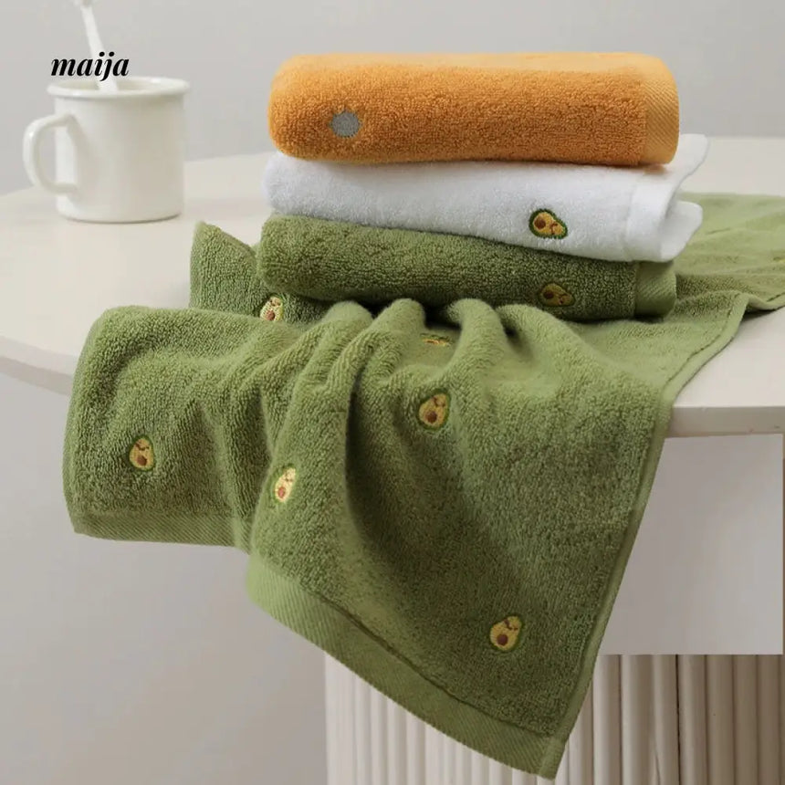 Avocado Cotton Towels from maija