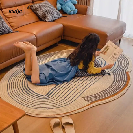 TIPTOE A Song of Flowing Wine Rug from TIPTOE