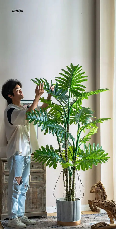 Artificial Spring Feather Plant from maija