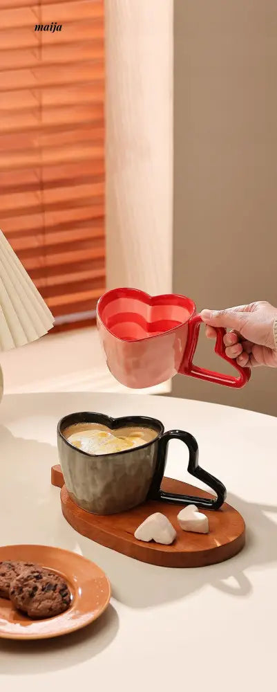 Love Heart Coffee Cup from Luguchuan