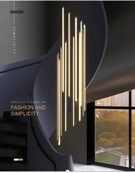Dijon Staircase Chandelier from maija
