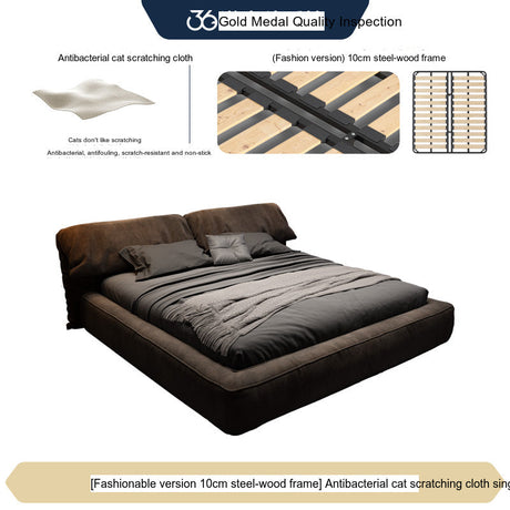 FASATI Oliver Luxurious Nordic Bed Cream  Double Bed from FASATI