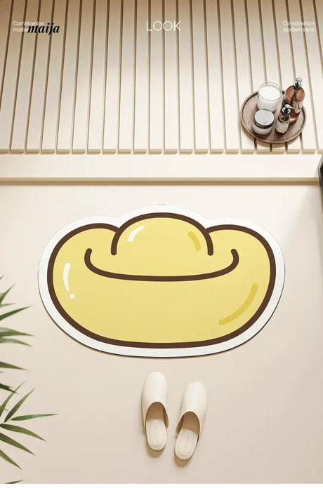 Gold Nugget Bath Mat from maija
