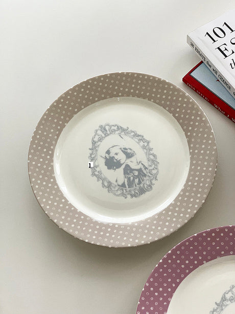 YASUKI Elowen Elegant Ceramic Dinner Plate from YASUKI