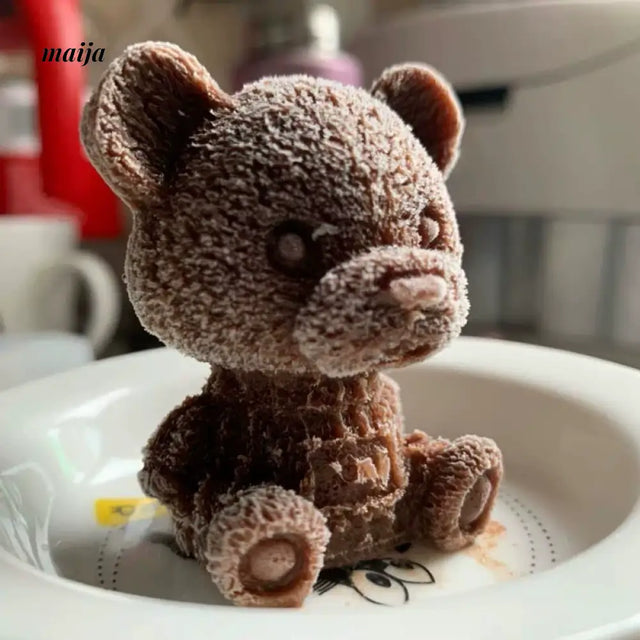 BANKE Coffee Silicone Mold with Little Bears from BANKE