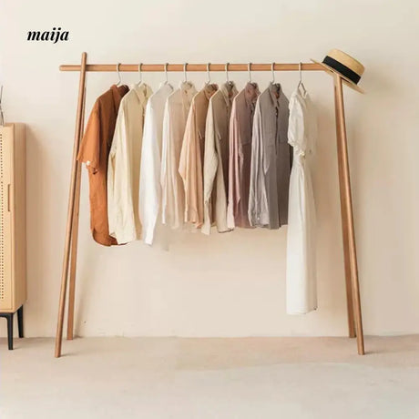 Anderson Cherry Wood Clothing Rack from maija