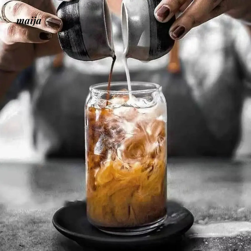 BANKE Easy Pulling Coffee Cup Bubble Water Glass from BANKE