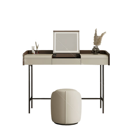 GEPH Ava Minimalistic Cream Dressing Table from GEPH