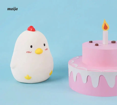 MUID Squeezy Baby Chicken Night Lamp from maija