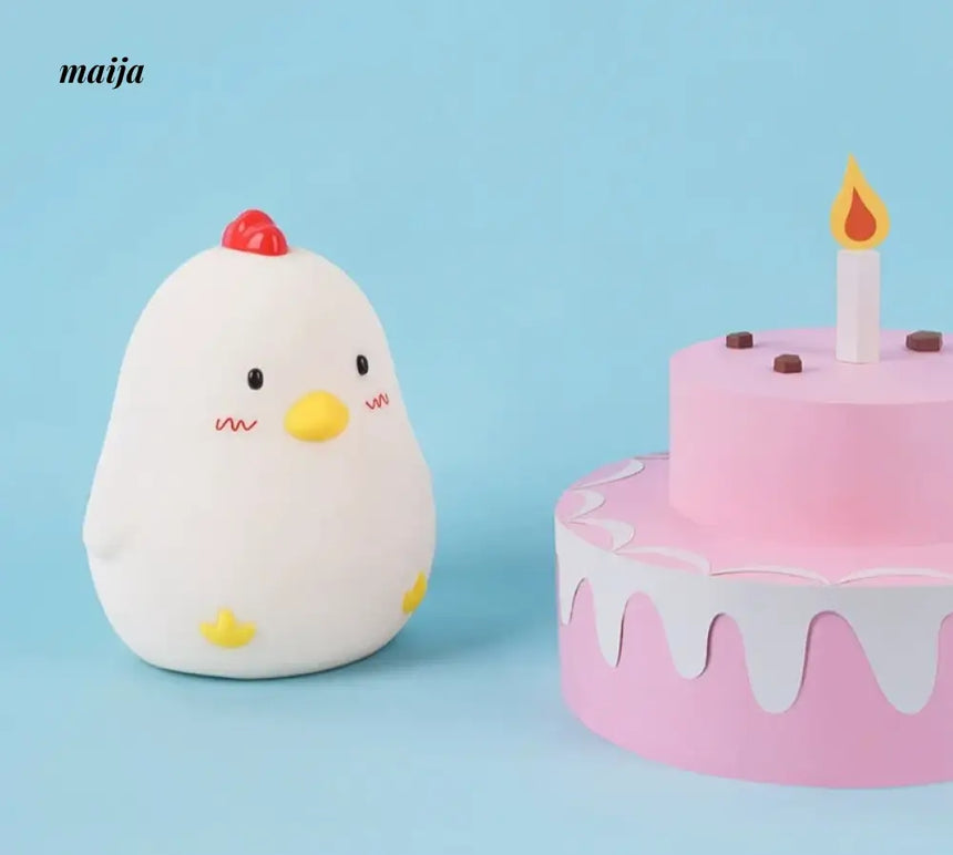 MUID Squeezy Baby Chicken Night Lamp from maija