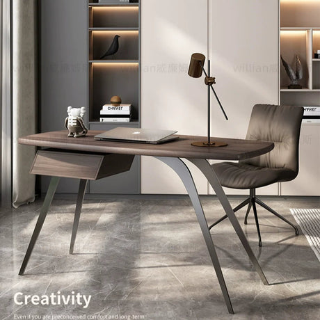 WW Matteo Italian Light Luxury Writing Desk from WW