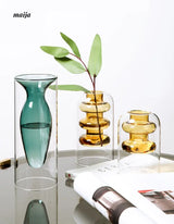 Femme Double Wall Stained Glass Vase from maija