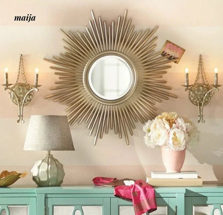DONGGUAN Creative Solar Design Retro Mirror from DONGGUAN