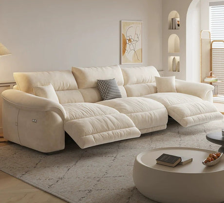 LATE AUTUMN Universal Electric Minimalist Cream Sofa from LATE AUTUMN