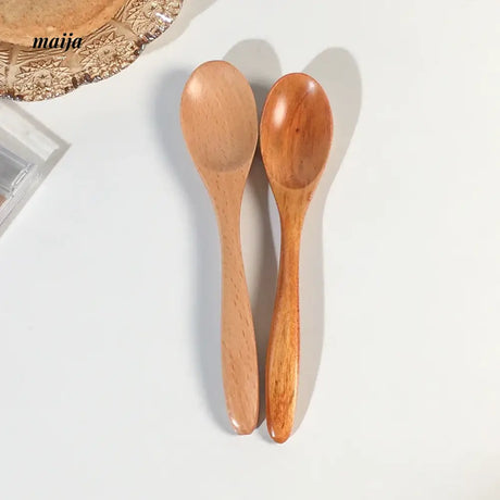 BANKE Japanese Style Wooden Milk Coffee Spoon from BANKE