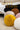 MISTYWOOD Yellow Plush Circular Decorative Pillow from MISTYWOOD
