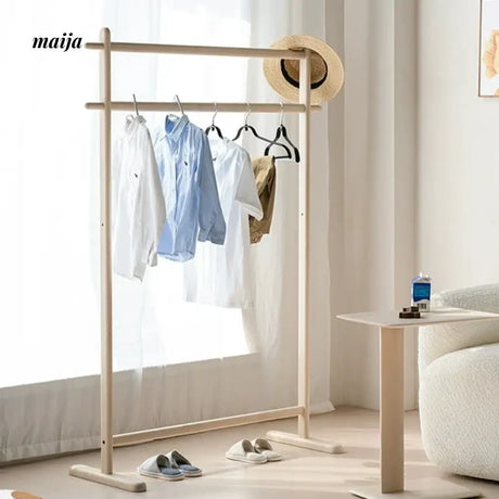 Esme Solid Wood Clothing Rack from maija