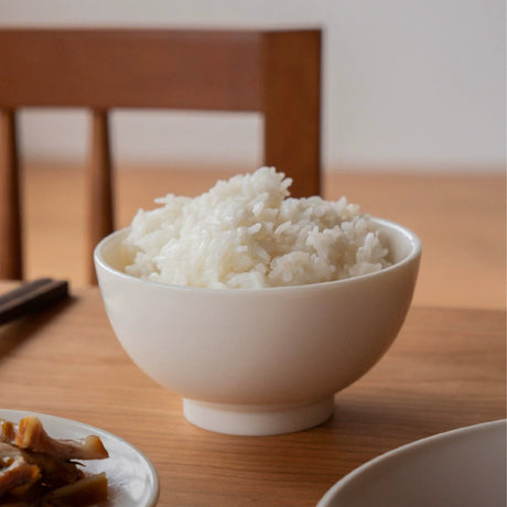 MUMO Leo White Porcelain Rice Bowl Set from MUMO
