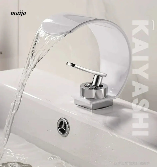 C Shaped Waterfall Faucet from Kaiyashi