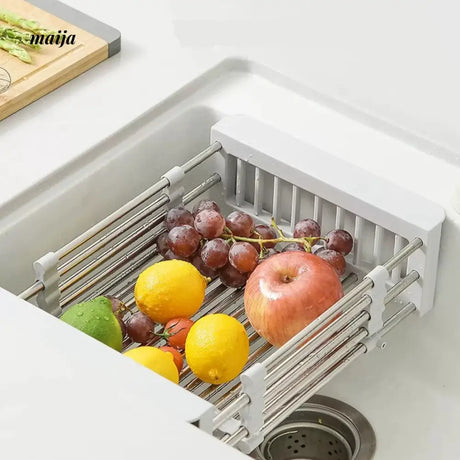 CAROTE Adjustable Kitchen Drying Rack and Storage System from CAROTE