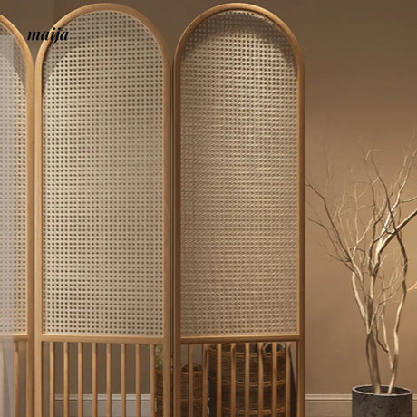 HARUNO Lisa Rattan Partition Wall from HARUNO