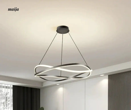 GVG Modern Intertwining Ring Ceiling Lamp from GVG