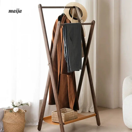 Alvarado Solid Wood Clothing Rack from maija