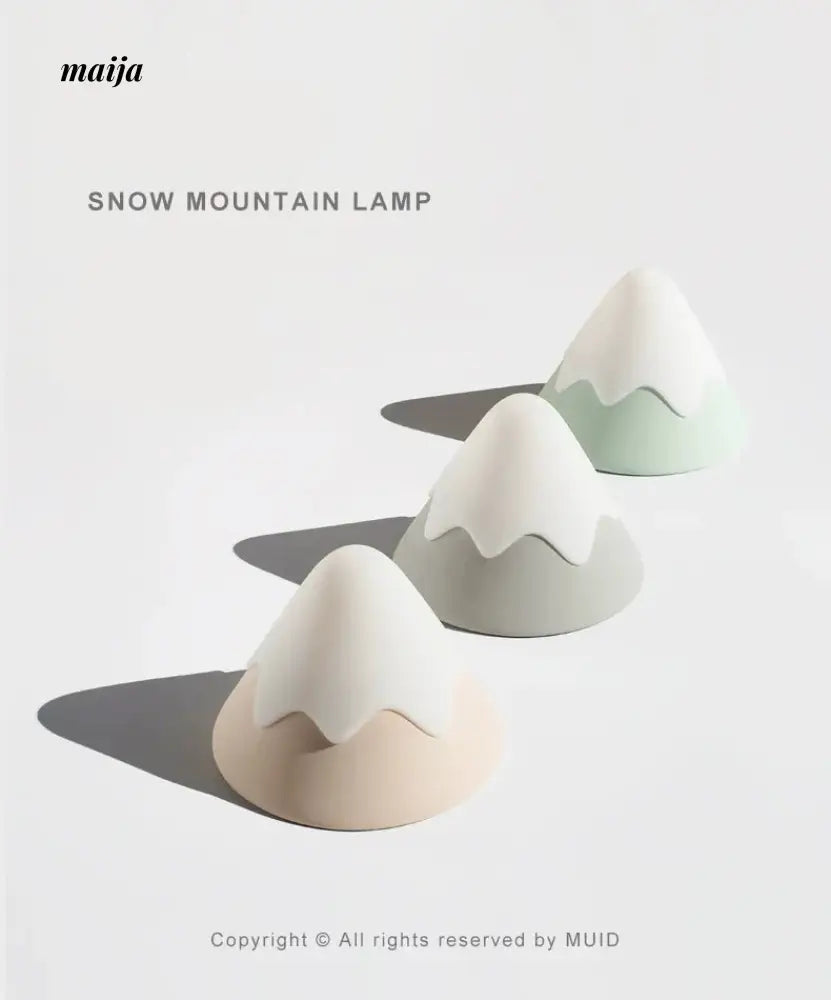 MUID Squeezy Snow Mountain Night Lamp