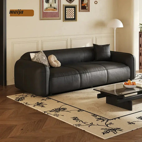 DOSMARS Hugo Retro Leather Sofa from DOSMARS