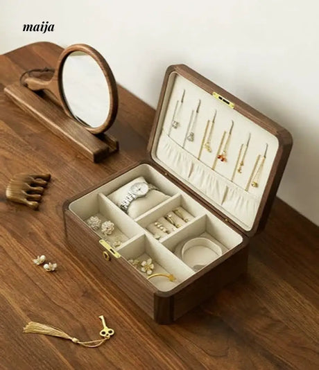 KIMACHI Retro Wooden Cosmetic Box from KIMACHI