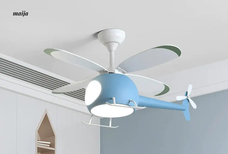 GVG Helicopter Cartoon Air Fan Ceiling Lamp from GVG