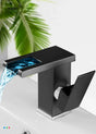 LED Colour-Changing Waterfall Temperature Basin Faucet from Kaiyashi