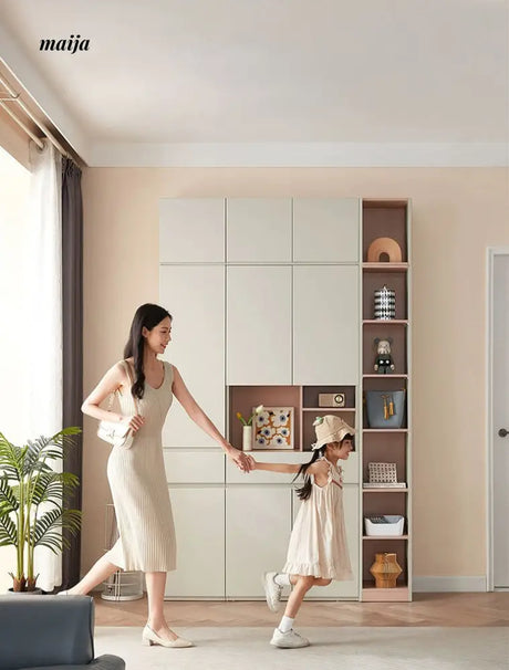 Miriam Children Wardrobe with Bookshelf from maija