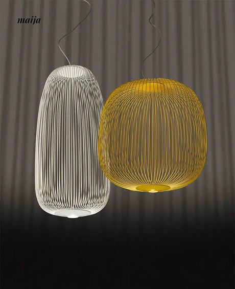 Bird Cage Slim Ceiling Light from maija
