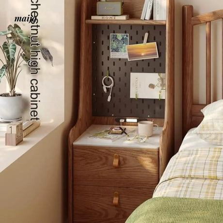 GUJI Solid Wood Tea Cabinet for Living Room from GUJI