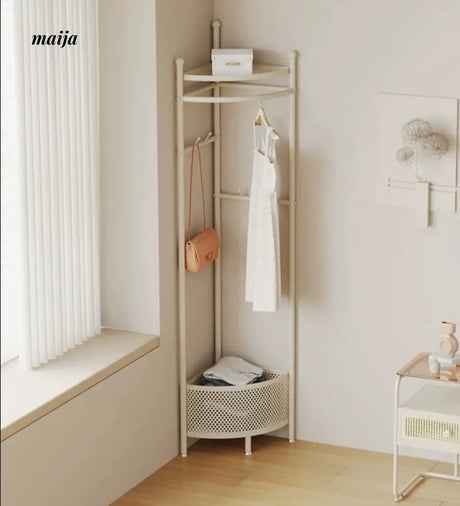 Miriam Coat Hanger with Basket from Kaiyashi