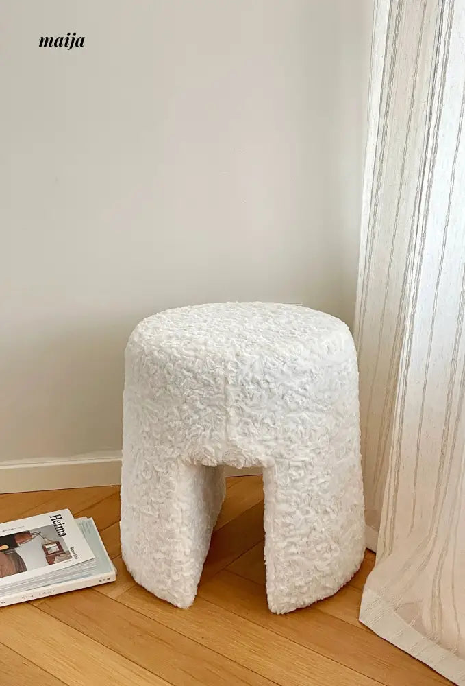 Sherpa Dressing Stool from maija