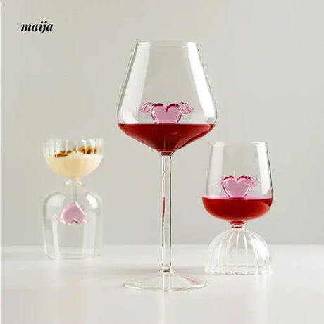 WII Advanced Glossy Wineglass Set Internet Celebrity from WII