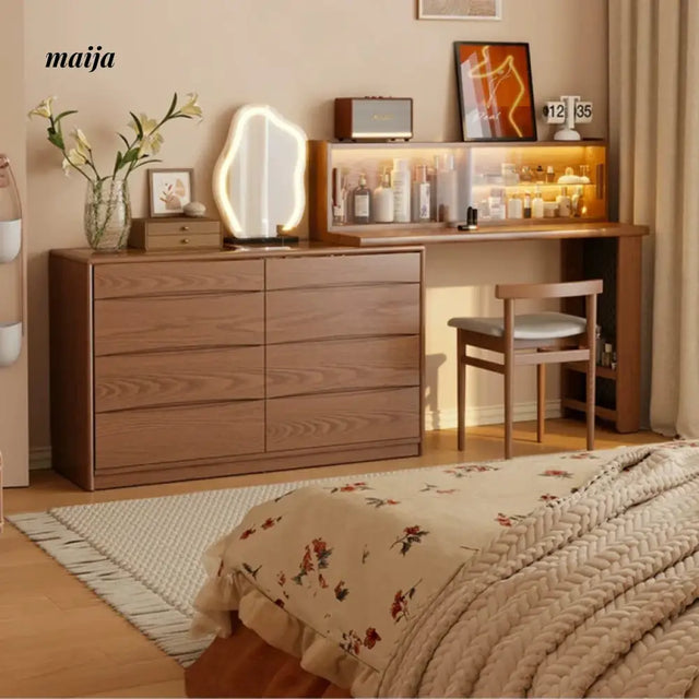 FUYUKI Huntsville Solid Wood Dressing Table from FUYUKI