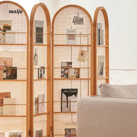 HARUNO Jaime Rattan Partition Wall from HARUNO