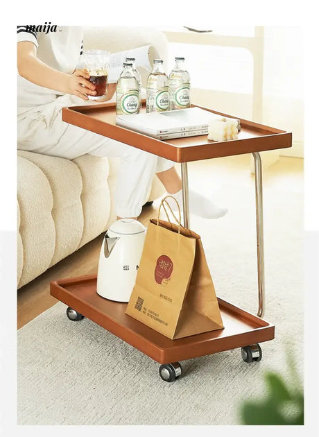MIKA Retro Movable Storage Side Table from MIKA