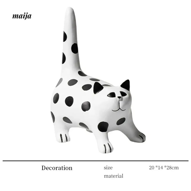 RZONE Polka Dot Cat Decoration from RZONE
