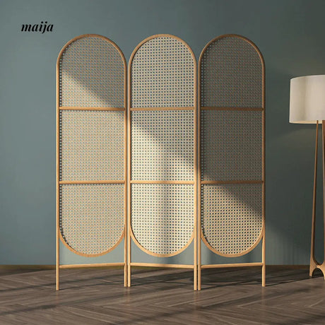 HARUNO Hana Rattan Partition Wall from HARUNO
