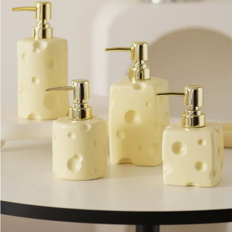 LENYVASEN Soren Shampoo Ceramic Container from LENYVASEN