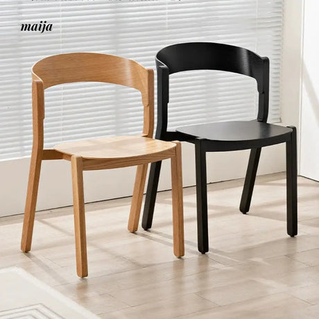 MIKA White Oak Backrest Dining Chair from MIKA
