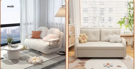 Aurora Cream Electric Telescopic Sofa from maija