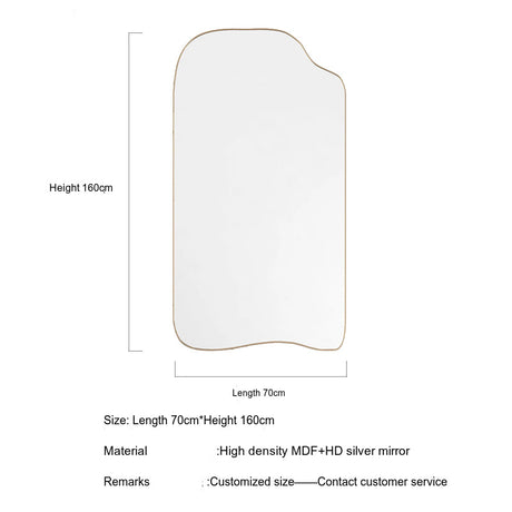 LANXESS Amélie Elegant Full-Length Floor Mirror from LANXESS