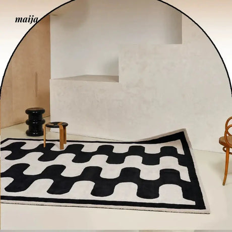 TIPTOE Blues Muse Rug from TIPTOE