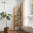 HARUNO Amy Rattan Corner Display Shelf from maija