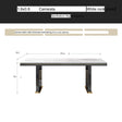QUANMU Isolde Minimalistic Rectangular High Chair from QUANMU